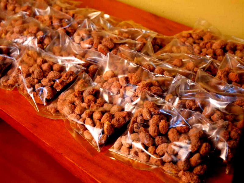 5 paquets de caramel